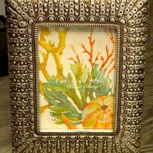 NEW Artisan Goldtone Picture Frame 5x7
